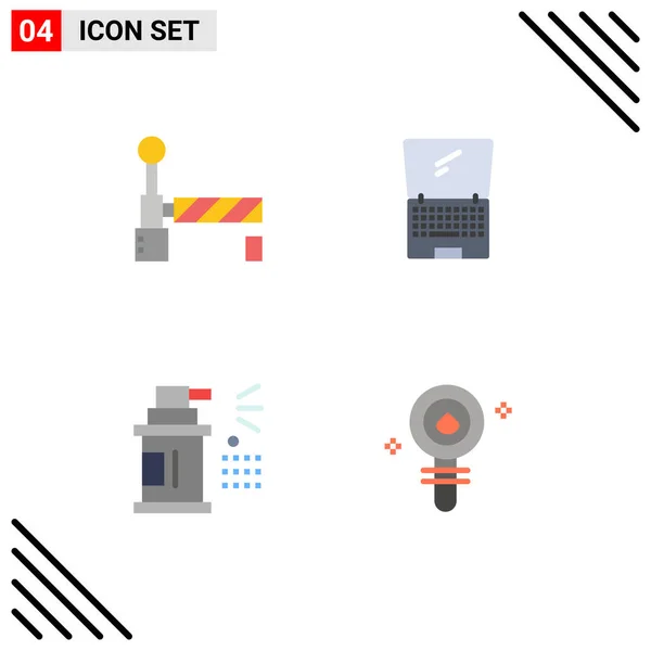 Universal Icon Symbolen Groep Van Modern Flat Pictogrammen Van Vlag — Stockvector