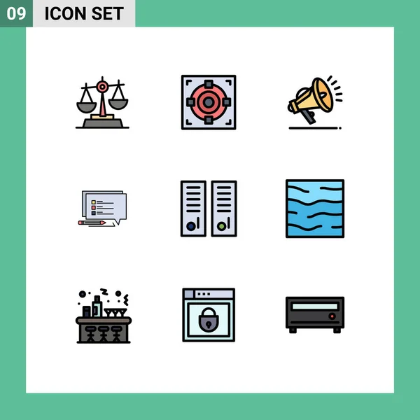 Set Modern Icons Sysymbols Signs Lockers Room Gym Locker Gdpr — Vector de stock