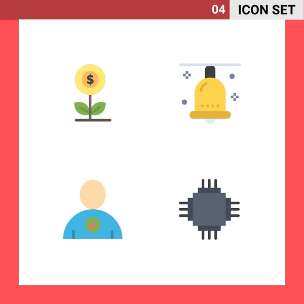User Interface Flat Icon Pack Modern Signs Symbols Money Thanksgiving —  Vetores de Stock