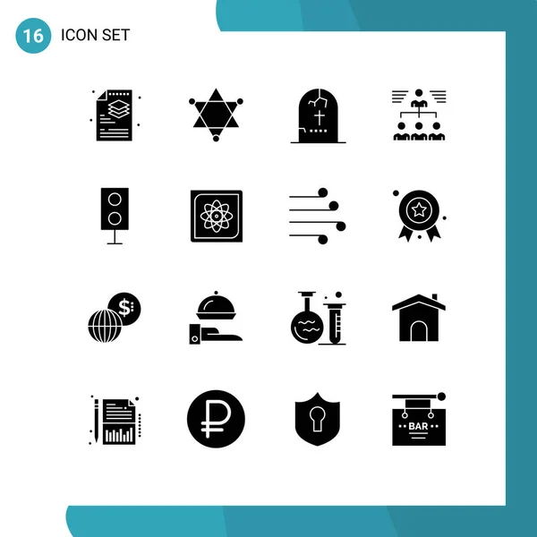 Пакет Современных Символов Инструментов Веб Печатных Сми Таких Устройства Пользователь — стоковый вектор