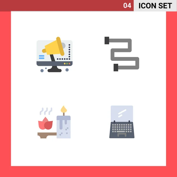 Flat Icon Konzept Für Webseiten Mobile Und Apps Business Entspannung — Stockvektor