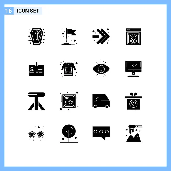 Icône Vectorielle Stock Paquet Signes Symboles Ligne Pour Affaires Avance — Image vectorielle