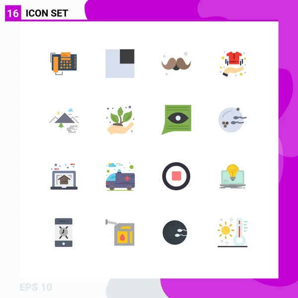 아이콘 액세서리 Editable Pack Creative Vector Design Elements — 스톡 벡터