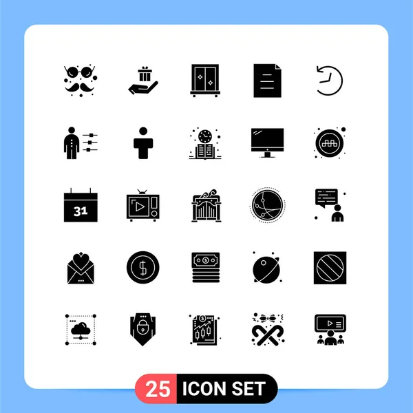 Creative Icons Modern Signs Symbols Refresh Twitter Window Text Document — Stock Vector