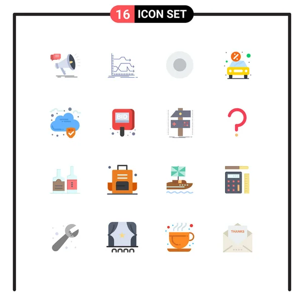 Stock Vector Icon Pack Líneas Símbolos Para Alquiler Dinero Mercado — Archivo Imágenes Vectoriales