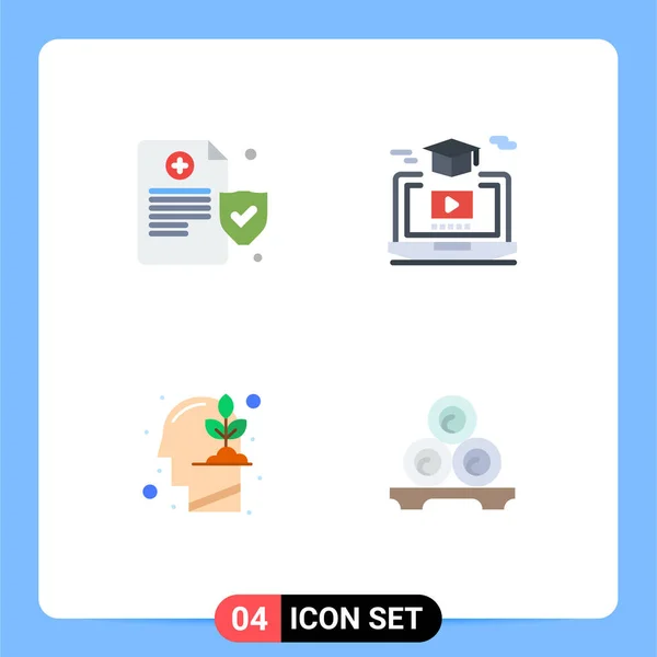 Universal Icon Symbolen Groep Van Modern Flat Iconen Van Gezondheid — Stockvector
