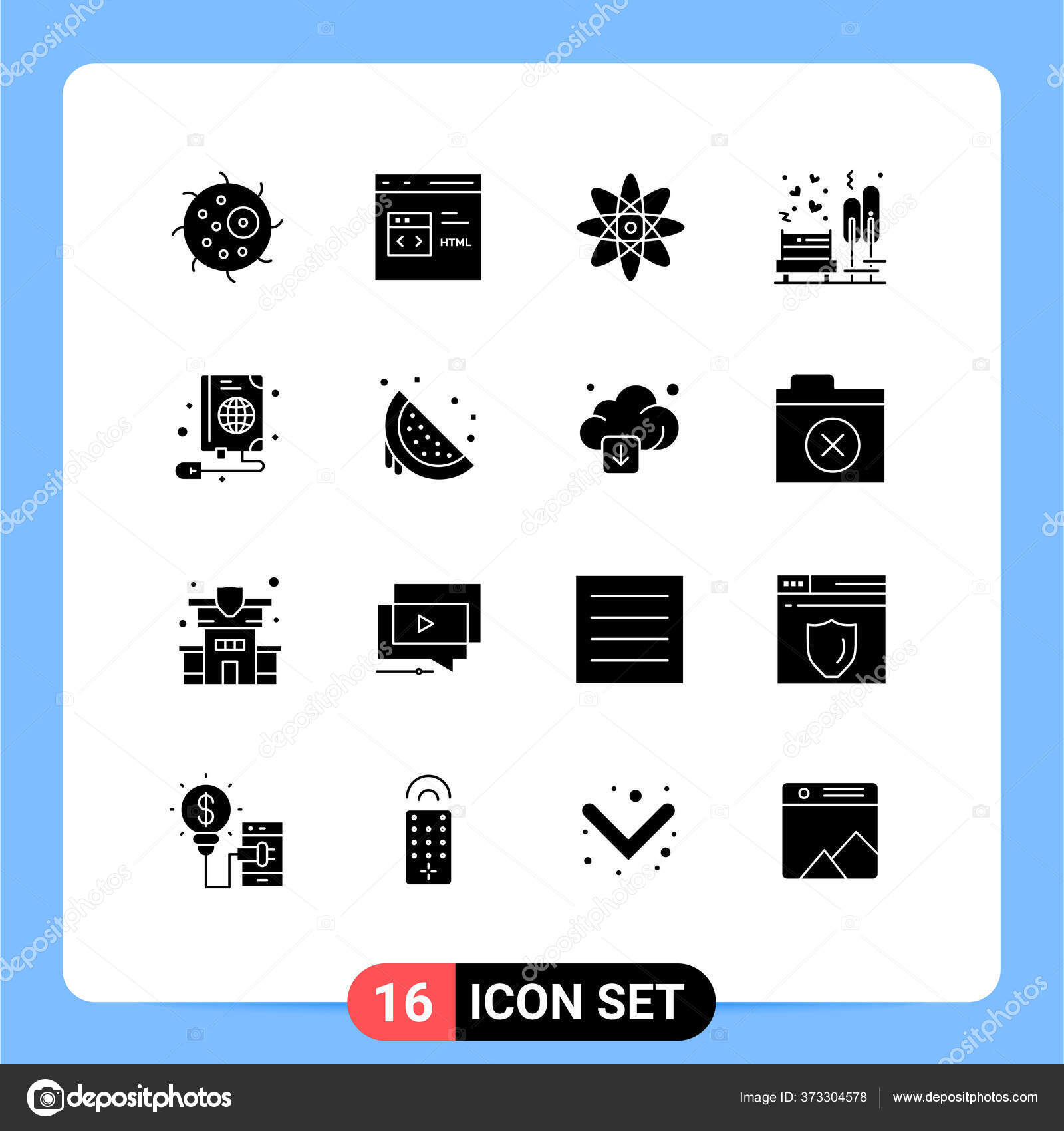 Download Html Editable Vector Design Elements — 스톡 벡터 © Flatart #373304578