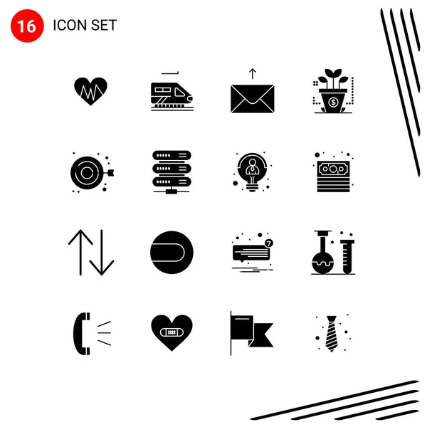 Thematic Vector Solid Glyphs Editable Symbols Computing Fashion Message Embroidery — 스톡 벡터