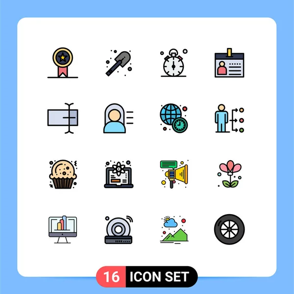 Vector Stock Icon Pack Líneas Signos Símbolos Para Cursor Stop — Archivo Imágenes Vectoriales