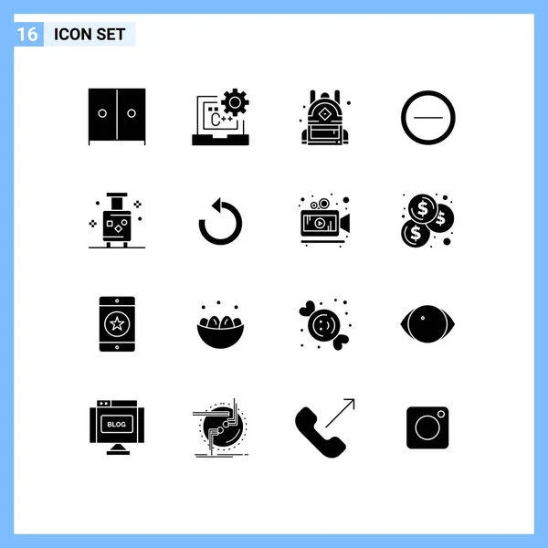 Stock Icône Vectorielle Paquet Signes Symboles Ligne Pour Été Bagages — Image vectorielle