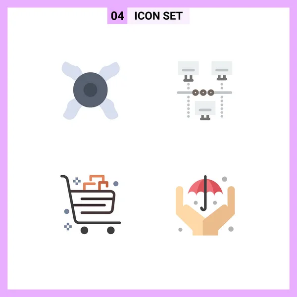 냉각기 인터넷 바구니 수작업용 Editable Vector Design Elements — 스톡 벡터