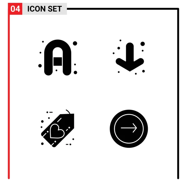 Icône Vectorielle Stock Paquet Signes Symboles Ligne Pour Bateau Gonflable — Image vectorielle