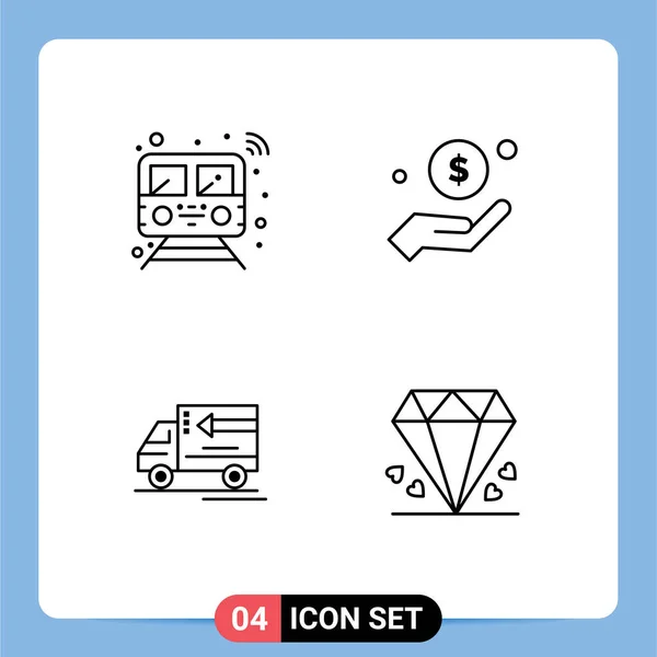 Universal Icon Symbols Group Modern Filledline Flat Colors Internet Help — Vetor de Stock