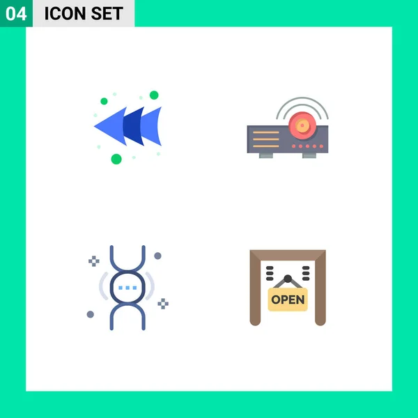 Icône Vectorielle Stock Paquet Signes Symboles Ligne Pour Flèche Héritage — Image vectorielle