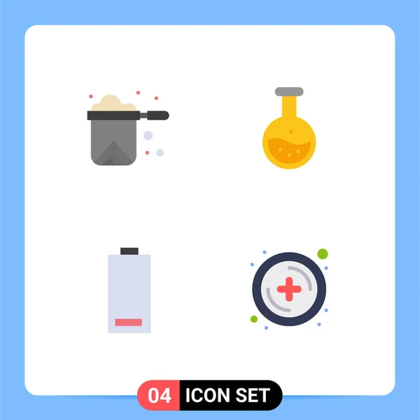 Set Modern Icons Sysymbols Signs Kitchen Education Restaurant Labe Electric — Vector de stock