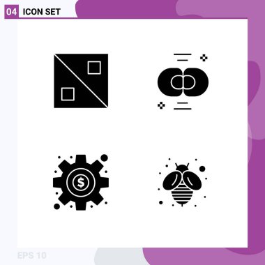 Çapraz, dişli, biyokimya, kimya, arı Düzenlenebilir Vektör Tasarım Elementleri için Katı Semboller Grubu