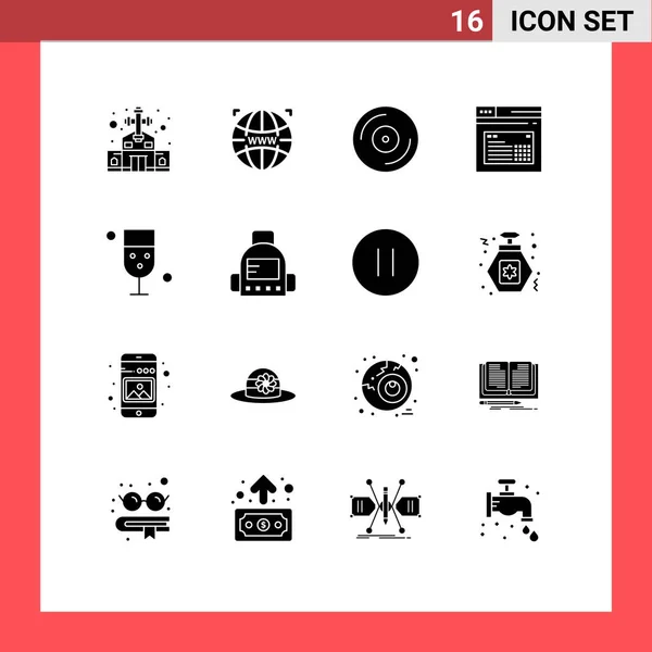 Σύνολο Σύγχρονες Εικόνες Σύμβολα Σημάδια Για Κείμενο Web Συσκευές Σελίδα — Διανυσματικό Αρχείο
