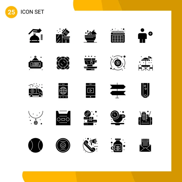 Vector Stock Icon Pack Líneas Signos Símbolos Para Avatar Hora — Archivo Imágenes Vectoriales