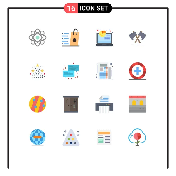 Stock Vector Icon Pack Лінійних Знаків Символів Вікінгів Інструментів Покупок — стоковий вектор