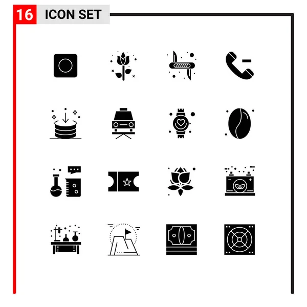 Creative Icons Modern Signs Symbols Download Direction Victorinox Delete Called — 스톡 벡터