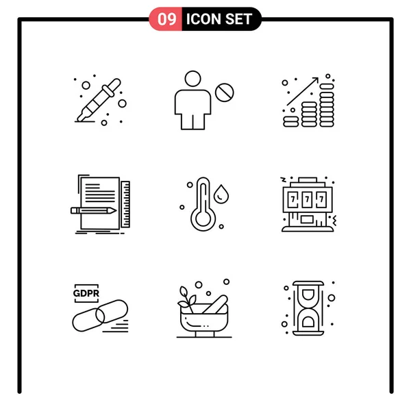 Thematic Vector Outlines Editable Sysymbols Programming Coding Human Code Money — Archivo Imágenes Vectoriales