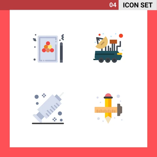 User Interface Flat Icon Pack Van Moderne Tekens Symbolen Van — Stockvector