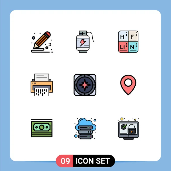 Set Modern Icons Symbols Signs File Delete Charg Data Medical — Stock Vector