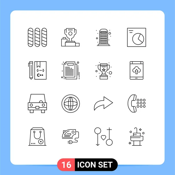 Ensemble Contours Vectoriels Sur Grille Pour Codage Stand Wireframe Analytics — Image vectorielle