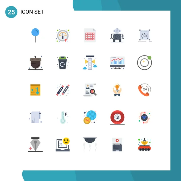 Vector Icon Pack Line Signs Symbols Resize Edited Document Edit — 스톡 벡터