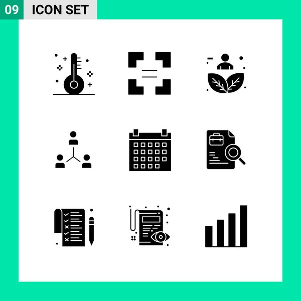 Icône Vectorielle Stock Paquet Signes Symboles Ligne Pour Les Personnes — Image vectorielle