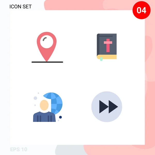 Набор Пиктограмм Simply Flat Icons Holiday Online Pad Lock Easter — стоковый вектор