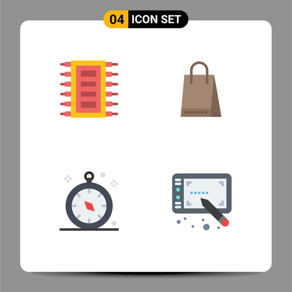 Set Modern Icons Sysymbols Signs Tech Gps Computer Shopping Travel — Archivo Imágenes Vectoriales