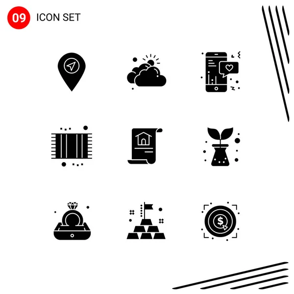 Vector Stock Icon Pack Líneas Señalización Símbolos Para Documentos Ducha — Archivo Imágenes Vectoriales
