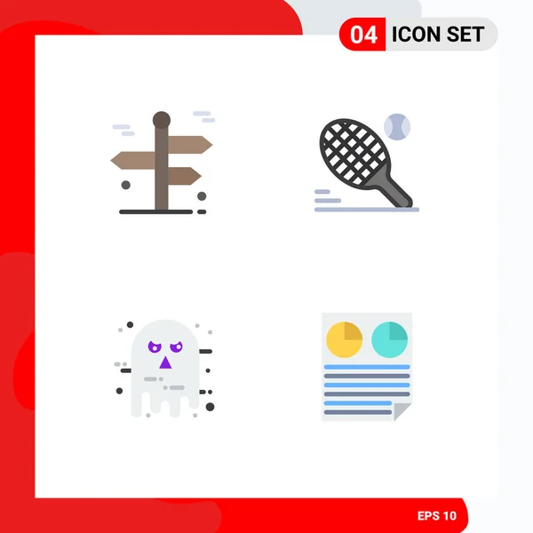 Conjunto Moderno Iconos Planos Símbolos Como Navegación Avatar Viajes Balón — Vector de stock