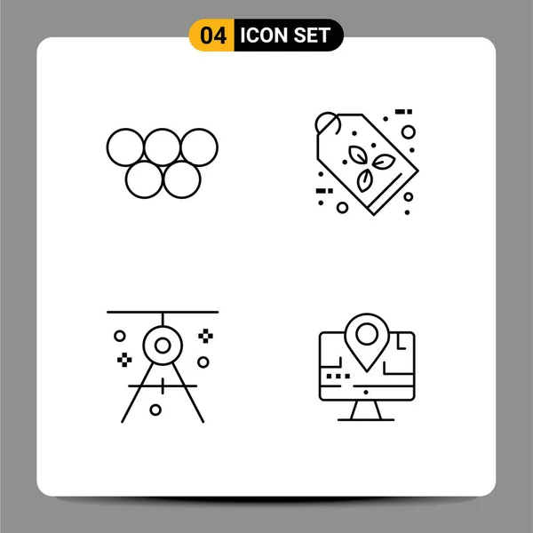 Line Concept Websites Mobile Apps Ancient Compass Olympic Games Label — стоковий вектор
