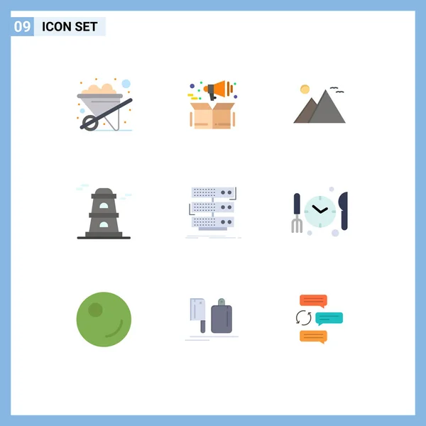 Stock Vector Ikon Förpackning Med Linje Tecken Och Symboler För — Stock vektor