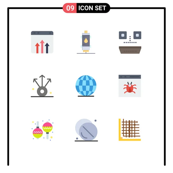 Pictogram Set Simple Flat Colors Share Connection Hot Japanese Food — Stockový vektor