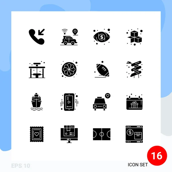 Пакет Современных Символов Букв Веб Печатных Сми Таких Стоп Жизнь — стоковый вектор