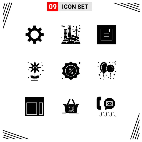 Conjunto Iconos Interfaz Usuario Moderna Símbolos Signos Para Tienda Comercio — Vector de stock