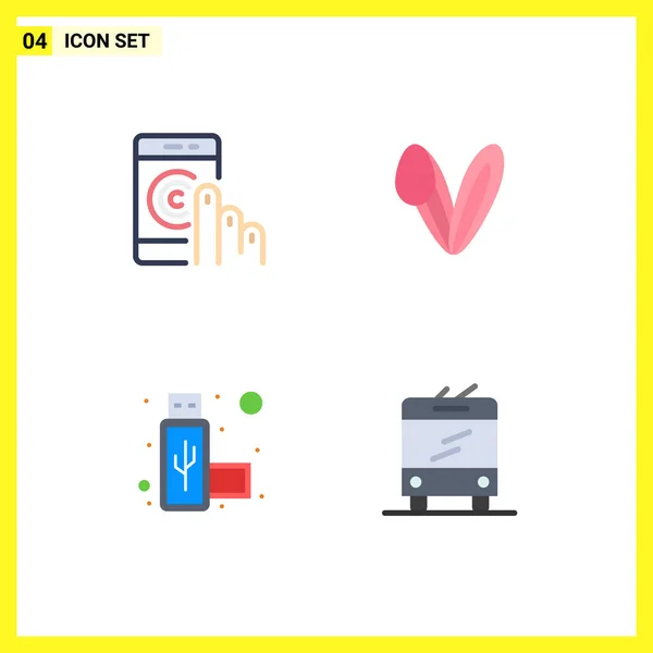 Set Von Modernen Symbolen Symbole Zeichen Für Klick Verbindung Smartphone — Stockvektor