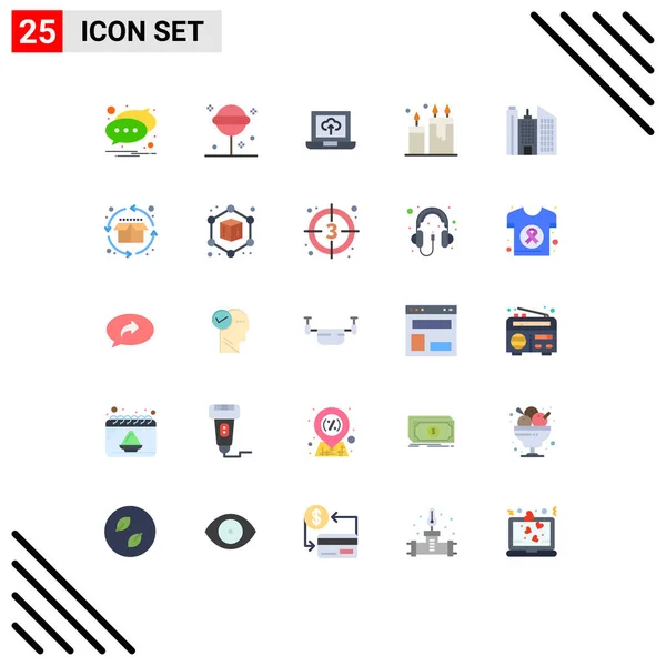 Stock Vector Icon Pack Linha Sinais Símbolos Para Negócios Spa —  Vetores de Stock