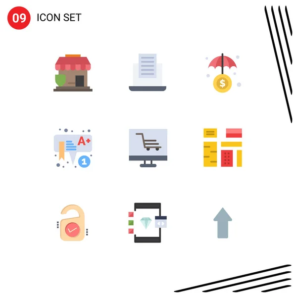 Universal Icon Symbols Group Modern Flat Colors Startup Product Investment — Vetor de Stock