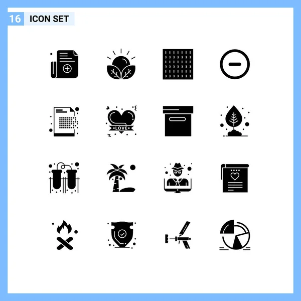 Stock Vector Icon Pack Mit Zeilenzeichen Und Symbolen Für Verschlüsselung — Stockvektor
