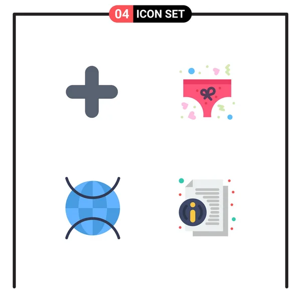 Set Iconos Interfaz Usuario Moderna Símbolos Signos Para Añadir Internet — Archivo Imágenes Vectoriales