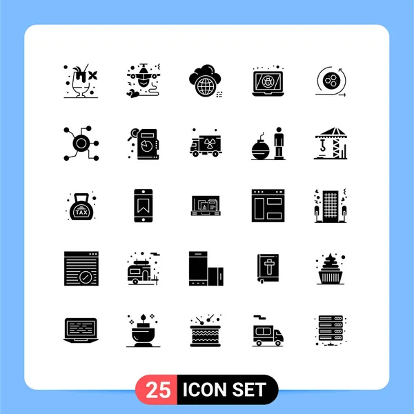 Stock Vector Icon Pack Signos Símbolos Línea Para Modelado Ordenador — Archivo Imágenes Vectoriales