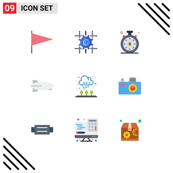 창조적 색상의 차가운 Editable Vector Design Elements — 스톡 벡터