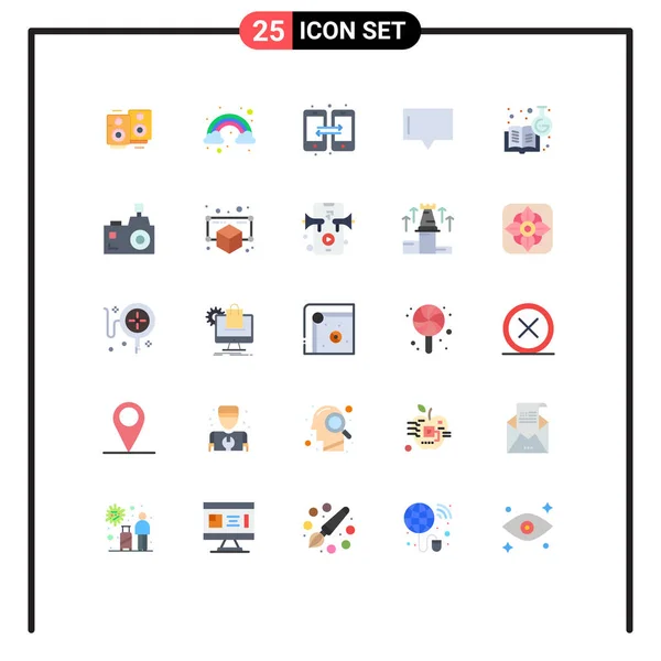 Stock Vector Icon Pack Van Line Signs Symbolen Voor Het — Stockvector