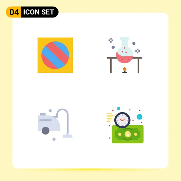 Stock Vector Icon Pack Sinais Linha Símbolos Para Sombra Completa — Vetor de Stock