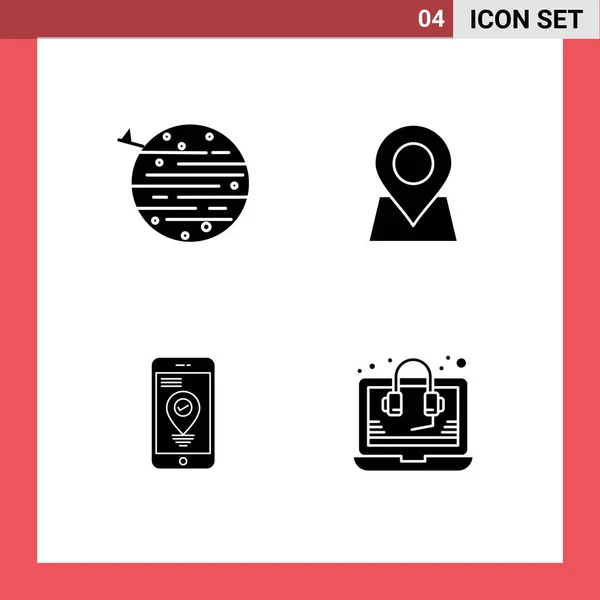 Απόθεμα Vector Icon Pack Των Γραμμών Σημάδια Και Σύμβολα Για — Διανυσματικό Αρχείο