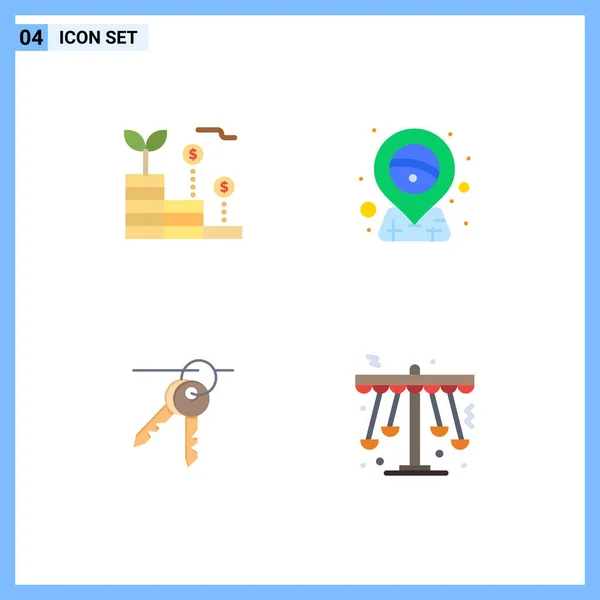 전형적 아이콘 Editable Vector Design Elements — 스톡 벡터